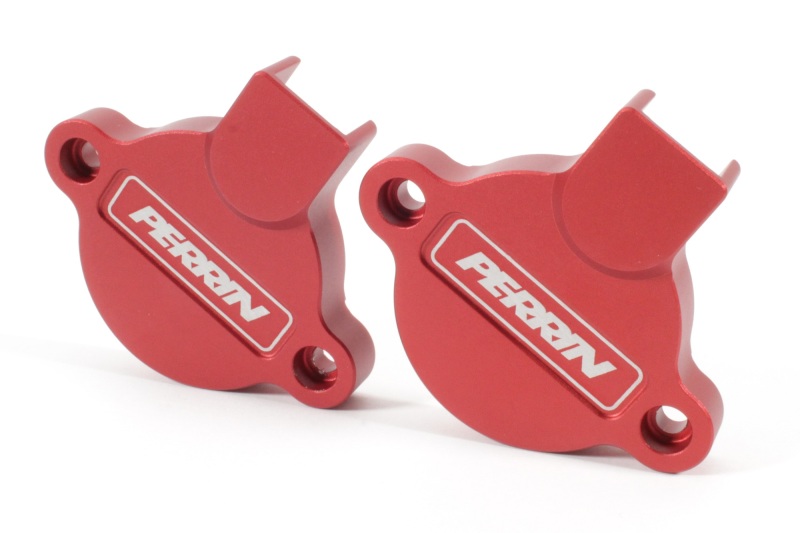 Subaru WRX Cam Solenoid Cover - Perrin Performance - Red - `15-`25